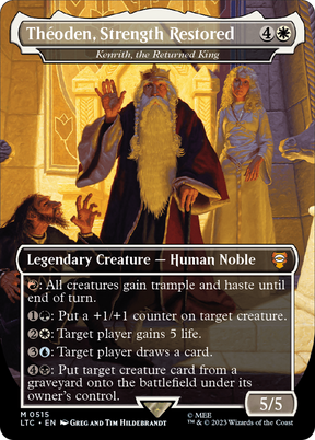 Magic: The Gathering - Kenrith, the Returned King Foil - Tales of Middle-earth Commander