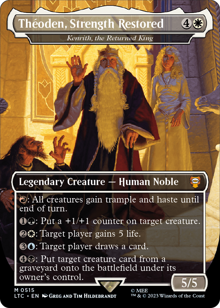 Magic: The Gathering - Kenrith, the Returned King - Tales of Middle-earth Commander