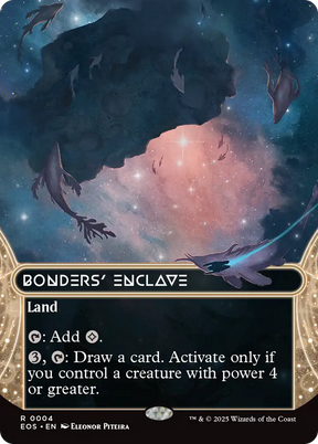 Magic: The Gathering - Bonders' Enclave Foil - Edge of Eternities: Stellar Sights