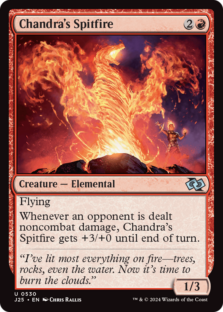 Magic: The Gathering - Chandra's Spitfire - Foundations Jumpstart