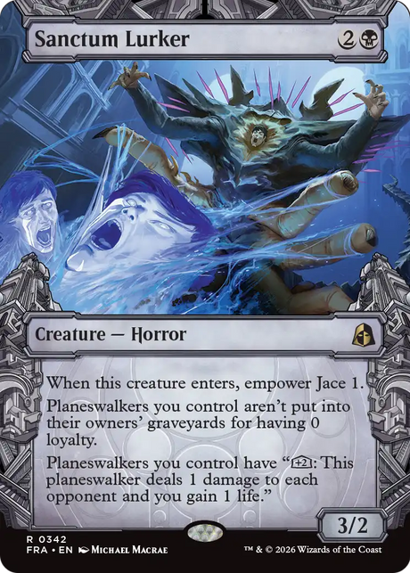 Magic: The Gathering - Sanctum Lurker Foil - Reality Fracture