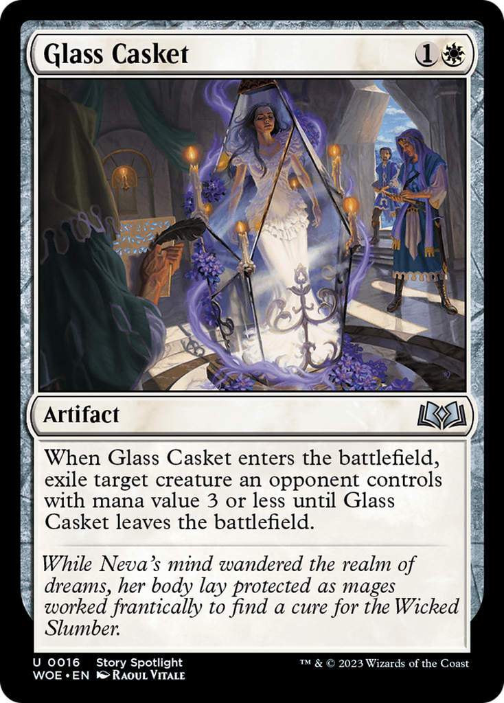 Magic: The Gathering - Glass Casket - Wilds of Eldraine