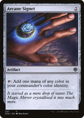 Magic: The Gathering - Arcane Signet - Starter Commander Decks