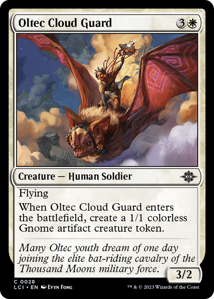 Magic: The Gathering - Oltec Cloud Guard - The Lost Caverns of Ixalan