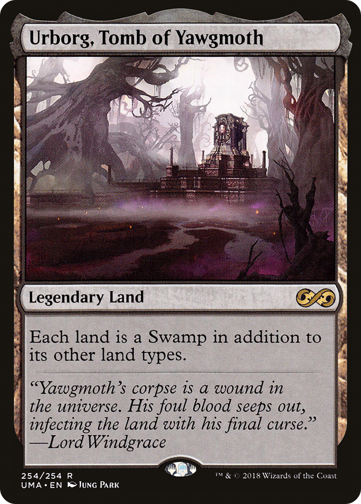 Magic: The Gathering - Urborg, Tomb of Yawgmoth Foil - Ultimate Masters