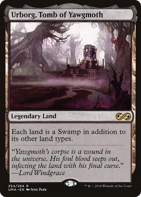 Magic: The Gathering - Urborg, Tomb of Yawgmoth Foil - Ultimate Masters