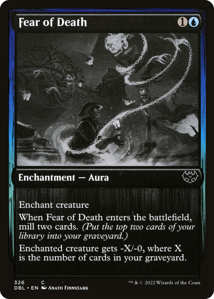 Magic: The Gathering - Fear of Death Foil - Innistrad: Double Feature