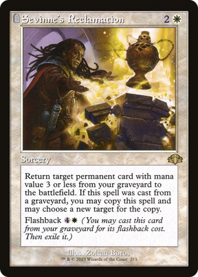 Magic: The Gathering - Sevinne's Reclamation - Dominaria Remastered
