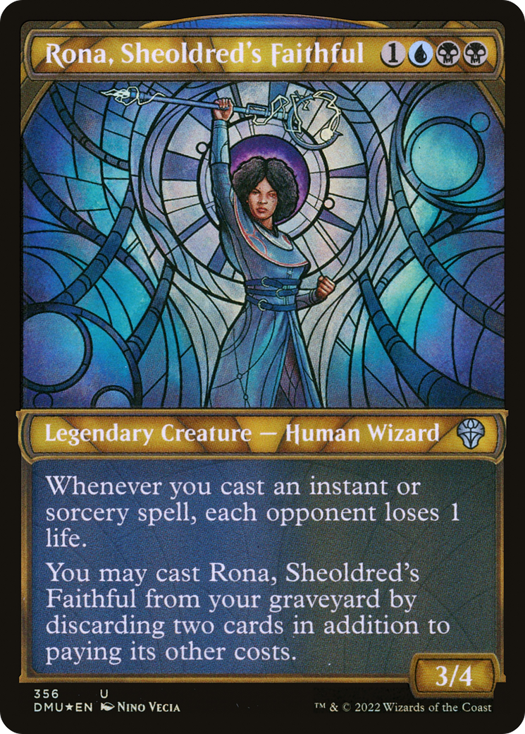 Magic the Gathering - Rona, Sheoldred's Faithful Foil - Dominaria United