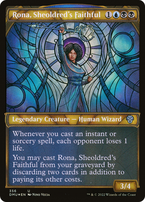 Magic the Gathering - Rona, Sheoldred's Faithful Foil - Dominaria United