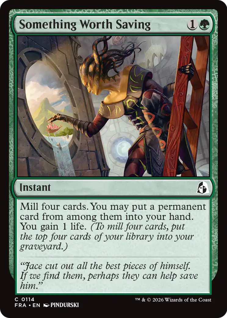 Magic: The Gathering - Something Worth Saving - Reality Fracture