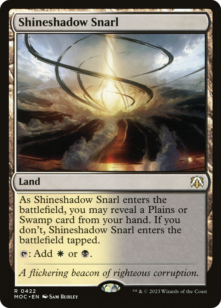 Magic: The Gathering - Shineshadow Snarl - March of the Machine Commander