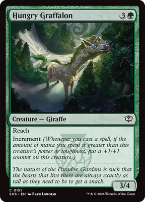 Magic: The Gathering - Hungry Graffalon - Secrets of Strixhaven