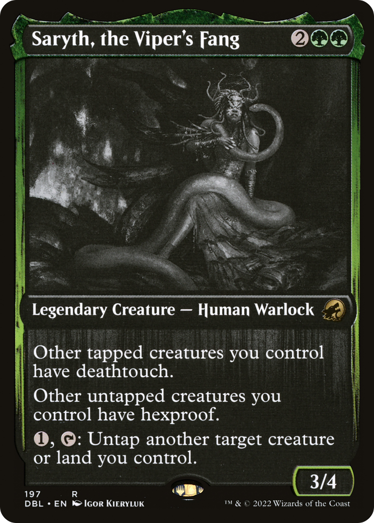 Magic: The Gathering - Saryth, the Viper's Fang - Innistrad: Double Feature