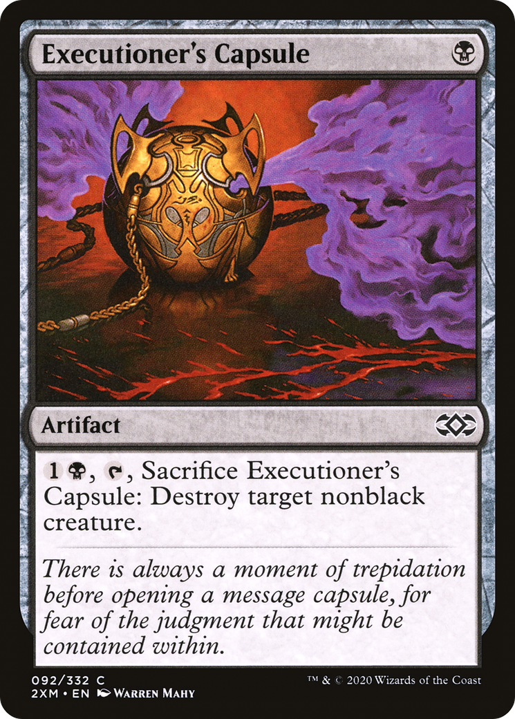Magic: The Gathering - Executioner's Capsule Foil - Double Masters
