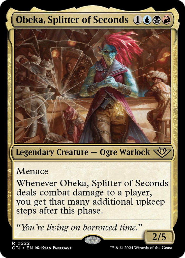Magic: The Gathering - Obeka, Splitter of Seconds - Outlaws of Thunder Junction
