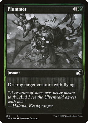 Magic: The Gathering - Plummet Foil - Innistrad: Double Feature