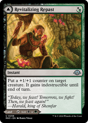 Magic: The Gathering - Revitalizing Repast // Old-Growth Grove Foil - Modern Horizons 3