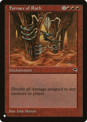Magic: The Gathering - Furnace of Rath - The List