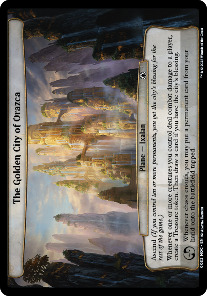 Magic: The Gathering - The Golden City of Orazca - March of the Machine Commander