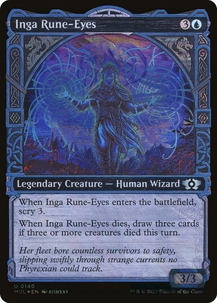 Magic: The Gathering - Inga Rune-Eyes Foil - Multiverse Legends