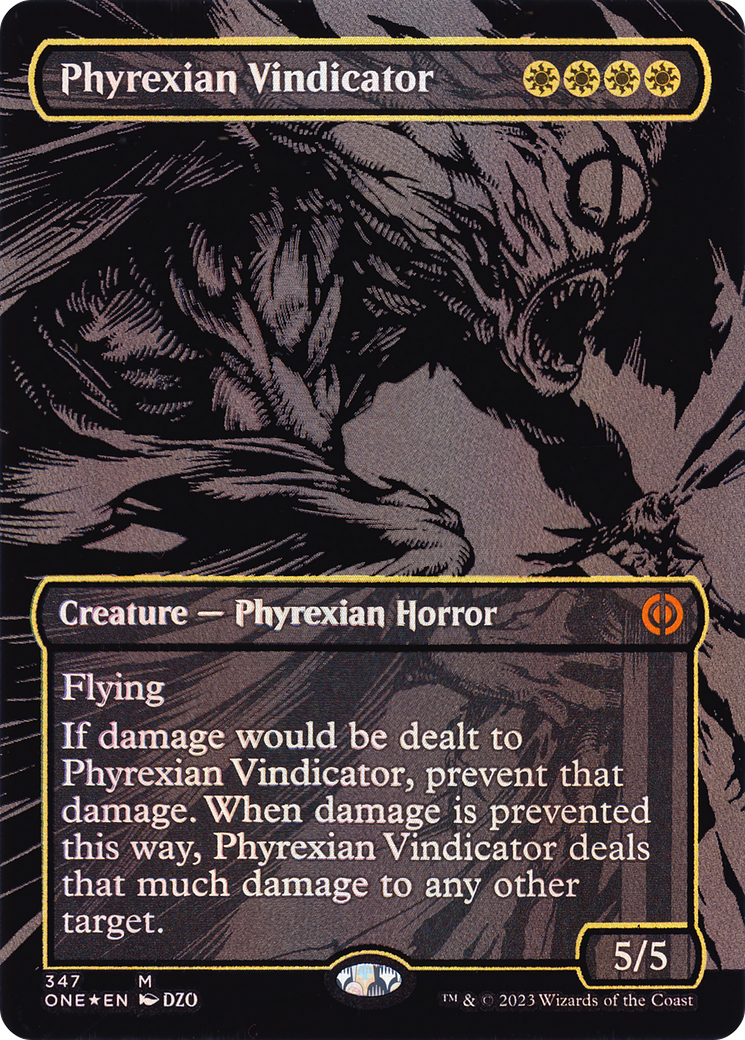 Magic: The Gathering - Phyrexian Vindicator Foil - Phyrexia: All Will Be One