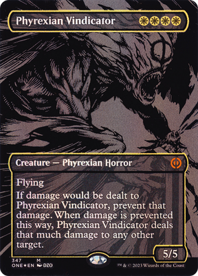 Magic: The Gathering - Phyrexian Vindicator Foil - Phyrexia: All Will Be One
