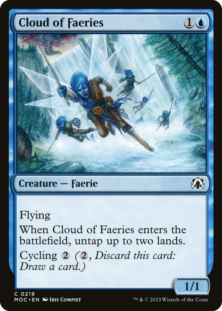 Magic: The Gathering - Cloud of Faeries - March of the Machine Commander