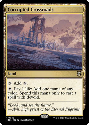 Magic: The Gathering - Corrupted Crossroads - Modern Horizons 3 Commander