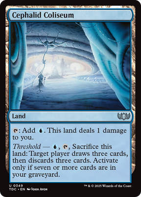 Magic: The Gathering - Cephalid Coliseum - Tarkir: Dragonstorm Commander