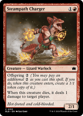 Magic: The Gathering - Steampath Charger Foil - Bloomburrow