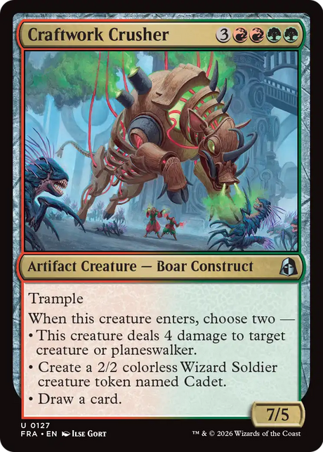 Magic: The Gathering - Craftwork Crusher - Reality Fracture