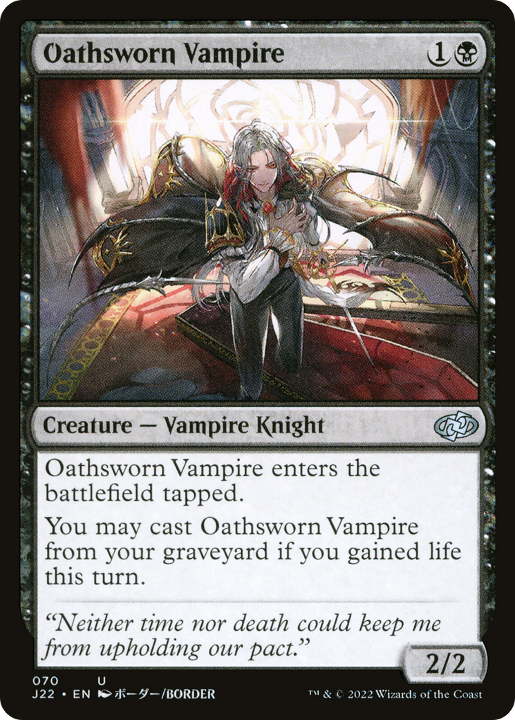 Magic: The Gathering - Oathsworn Vampire - Jumpstart 2022