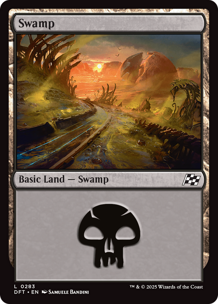 Magic: The Gathering - Swamp - Aetherdrift