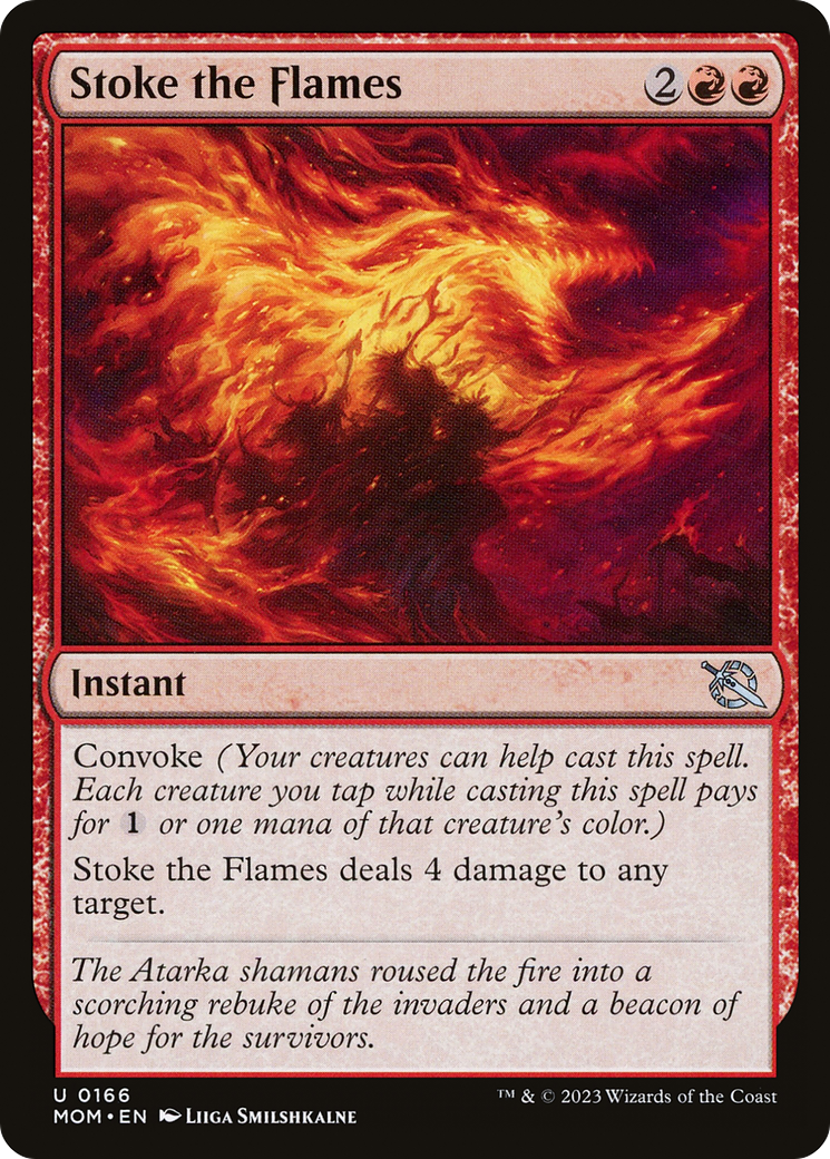 Magic: The Gathering - Stoke the Flames Foil - March of the Machine