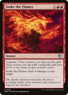 Magic: The Gathering - Stoke the Flames Foil - March of the Machine