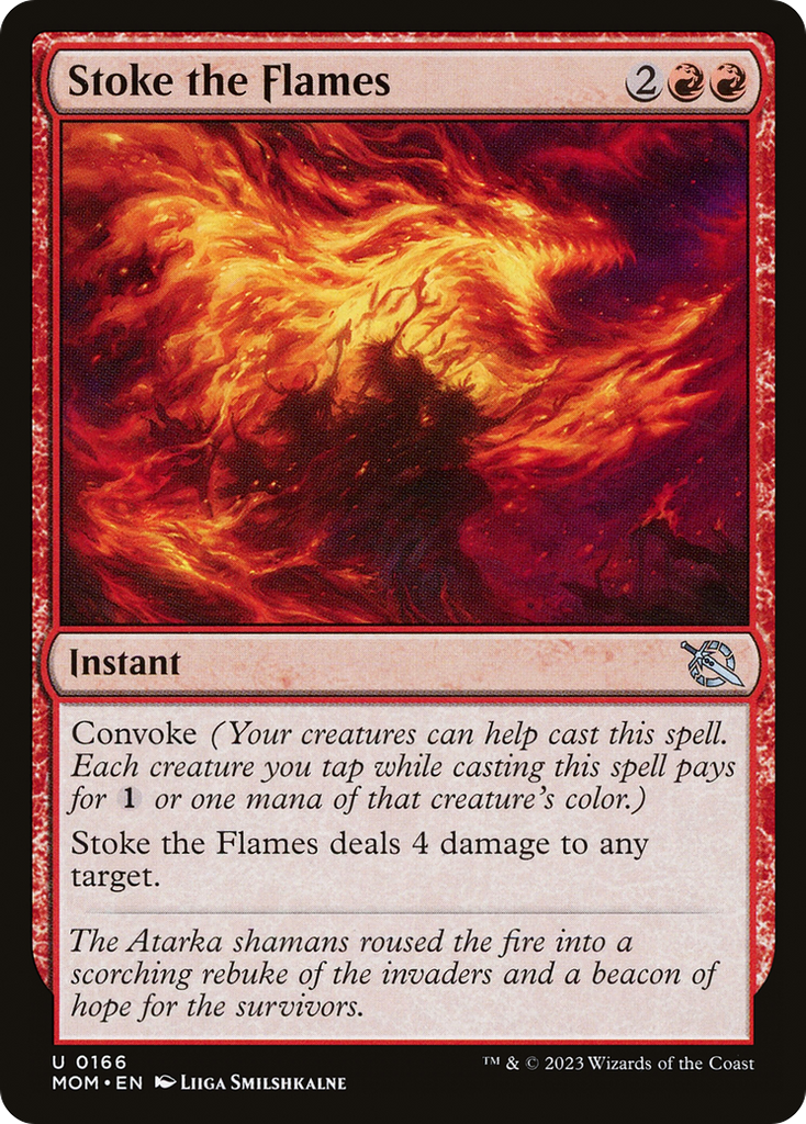 Magic: The Gathering - Stoke the Flames Foil - March of the Machine