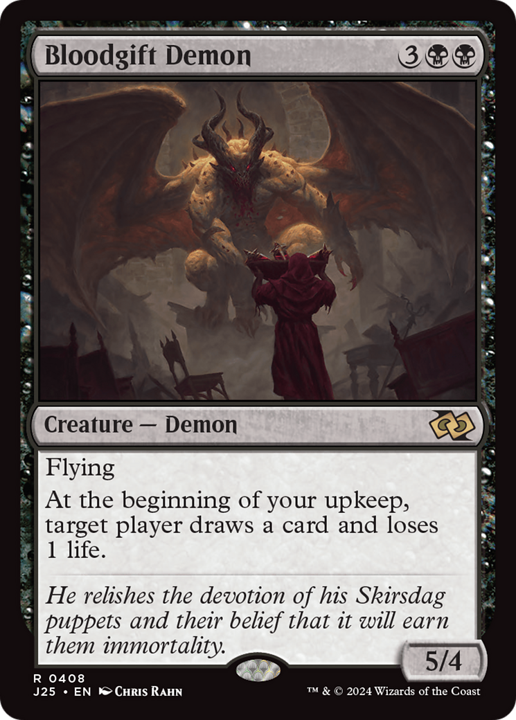 Magic: The Gathering - Bloodgift Demon - Foundations Jumpstart