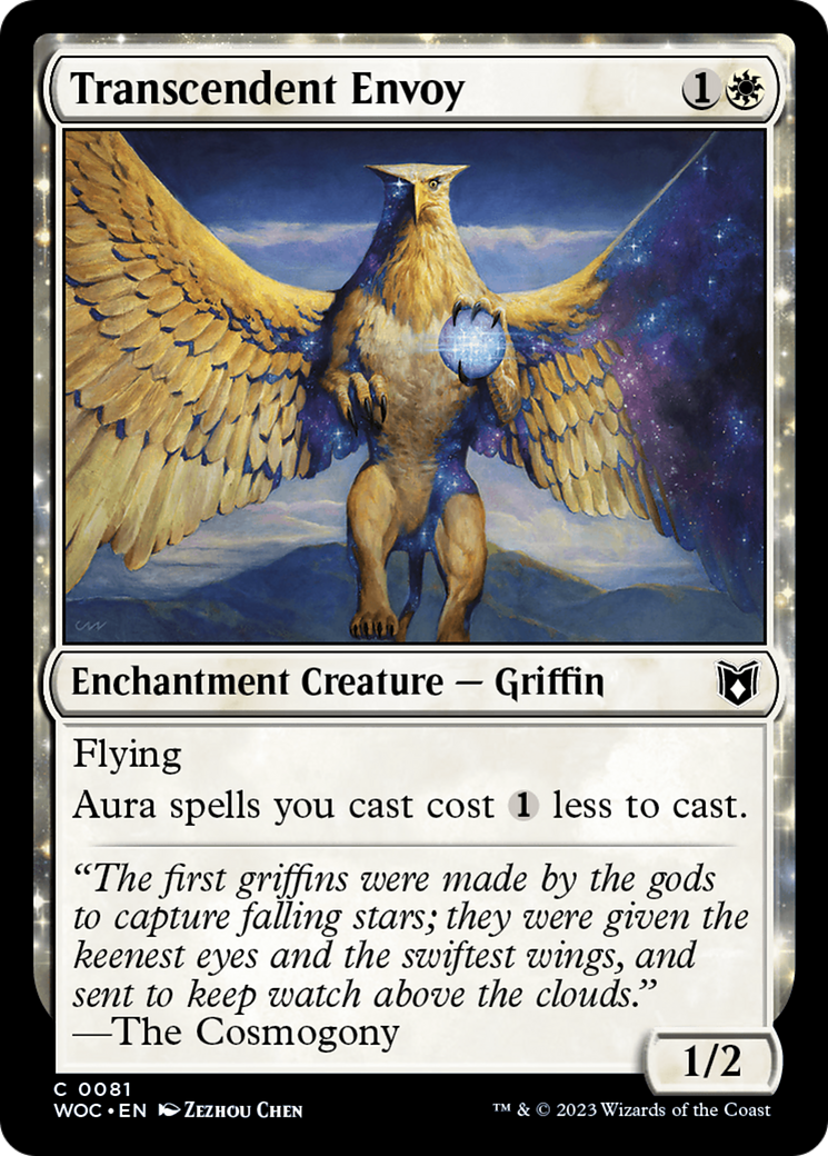 Magic: The Gathering - Transcendent Envoy - Wilds of Eldraine Commander