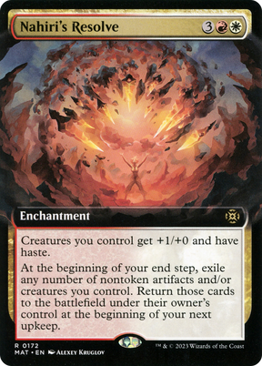 Magic: The Gathering - Nahiri's Resolve Foil - March of the Machine: The Aftermath