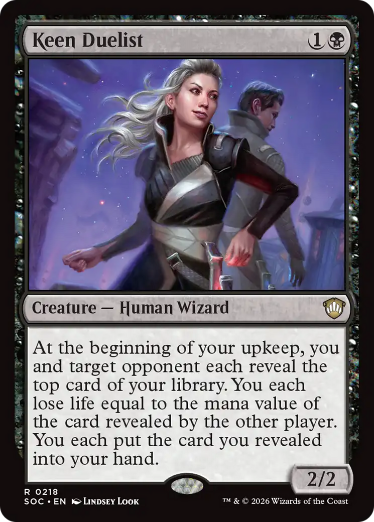 Magic: The Gathering - Keen Duelist - Secrets of Strixhaven Commander