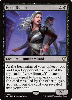 Magic: The Gathering - Keen Duelist - Secrets of Strixhaven Commander