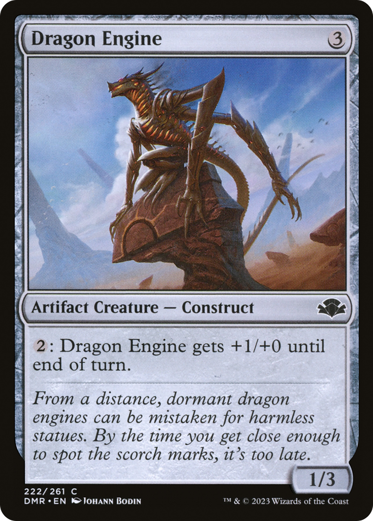 Magic: The Gathering - Dragon Engine Foil - Dominaria Remastered