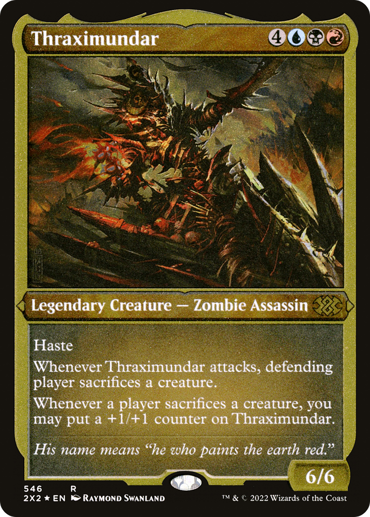 Magic: The Gathering - Thraximundar Foil - Double Masters 2022