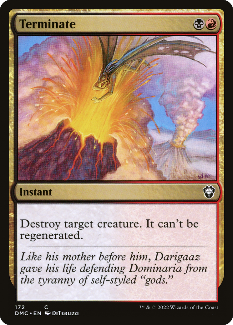 Magic: The Gathering - Terminate - Dominaria United Commander