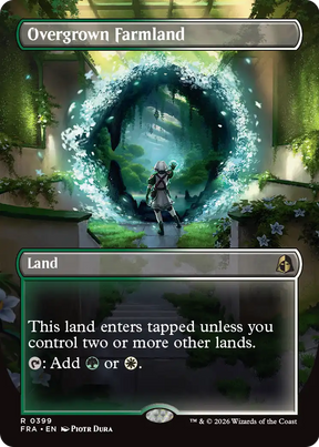 Magic: The Gathering - Overgrown Farmland - Reality Fracture