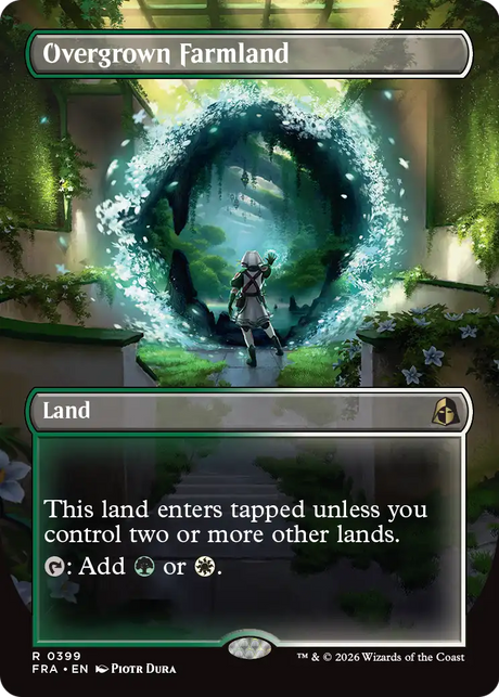 Magic: The Gathering - Overgrown Farmland - Reality Fracture
