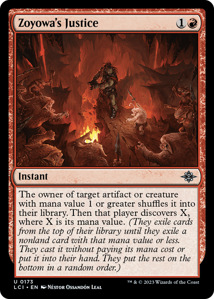 Magic: The Gathering - Zoyowa's Justice - The Lost Caverns of Ixalan