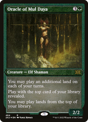 Magic: The Gathering - Oracle of Mul Daya Foil - Double Masters 2022