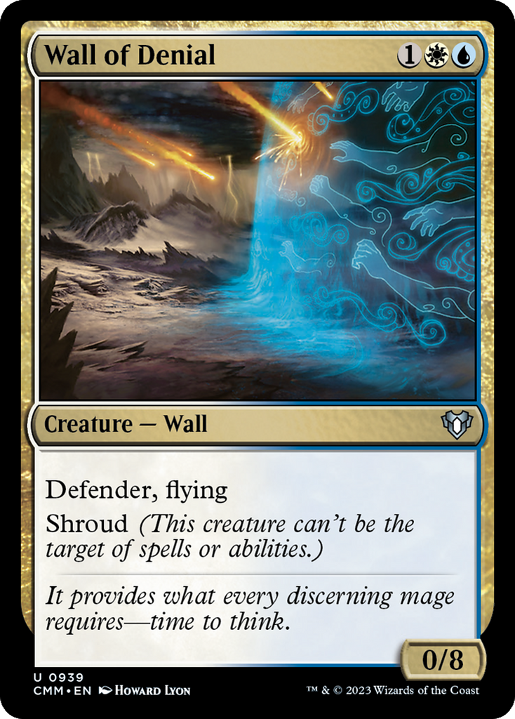 Magic: The Gathering - Wall of Denial - Commander Masters